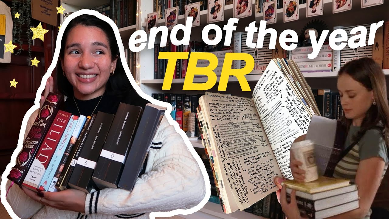 books I NEED to finish before the year ends 😳📖 end of the year TBR