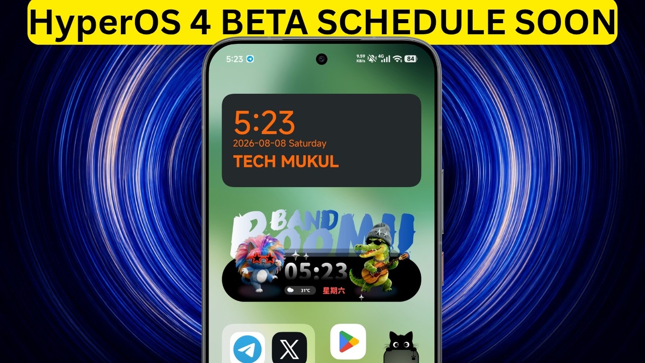 HyperOS 4 Updates Rollout Plan Releasing SOON: BETA Builds On The Way