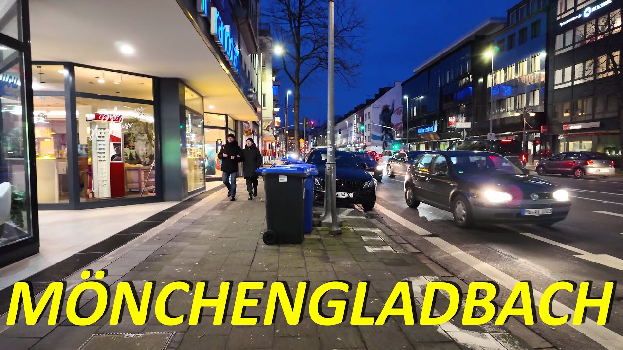 Mönchengladbach walking 4K | Winter 2024/25
