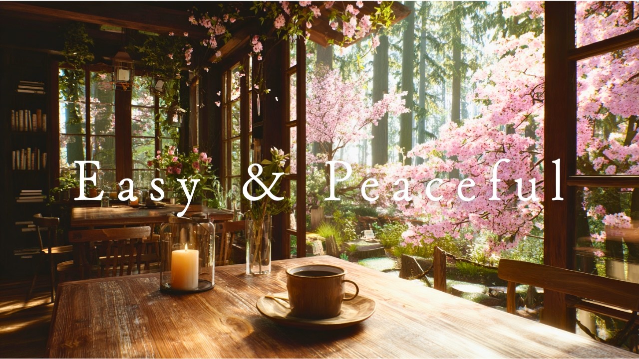 【24/7 🔴 Playlist】Time to Feel Calm and Positive ☕️ Easy & Relaxing Jazz Music🌸