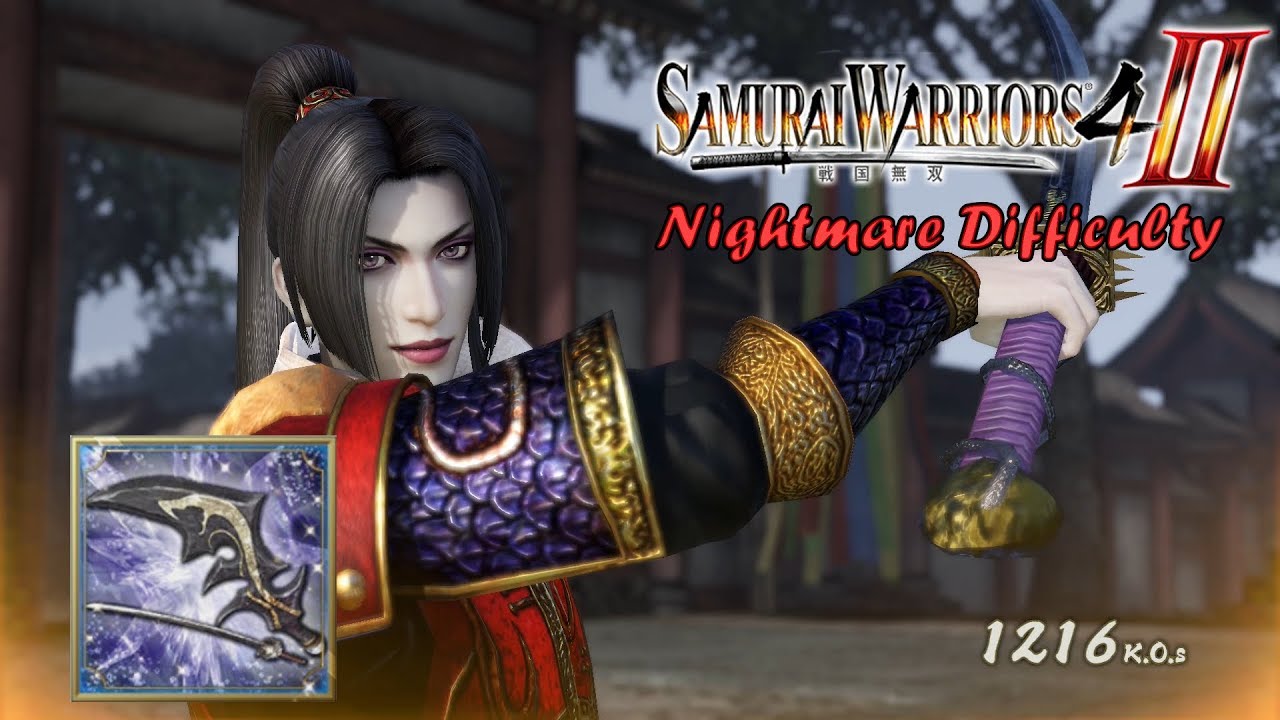 Kojirō Sasaki - Rare Weapon (Nightmare Difficulty) | Samurai Warriors 4-II