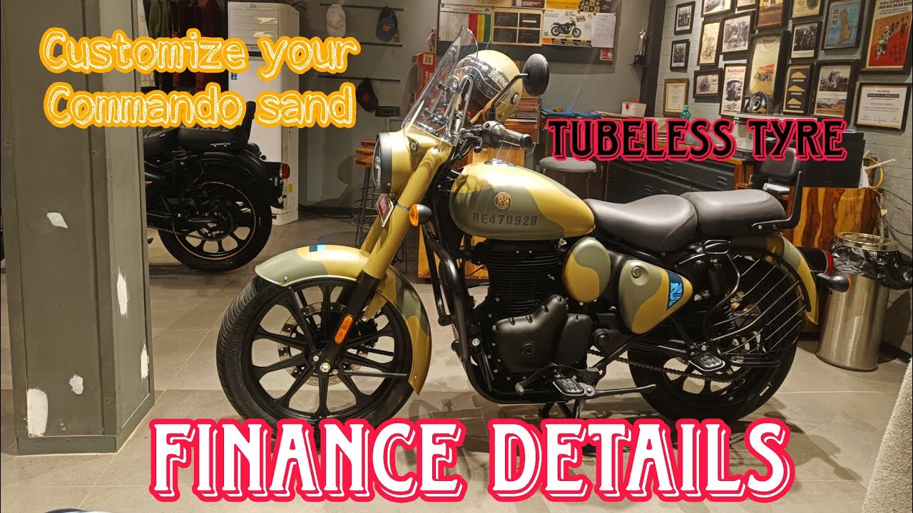 Allow wheels in commando sand Classic 350 | Customize Your Motorcycle with (MIY)