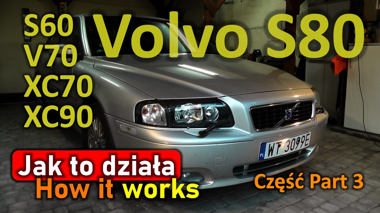 Volvo S80 ECM6805 Vacuum system fault Part 3 Usterka układu podciśnienia Część 3