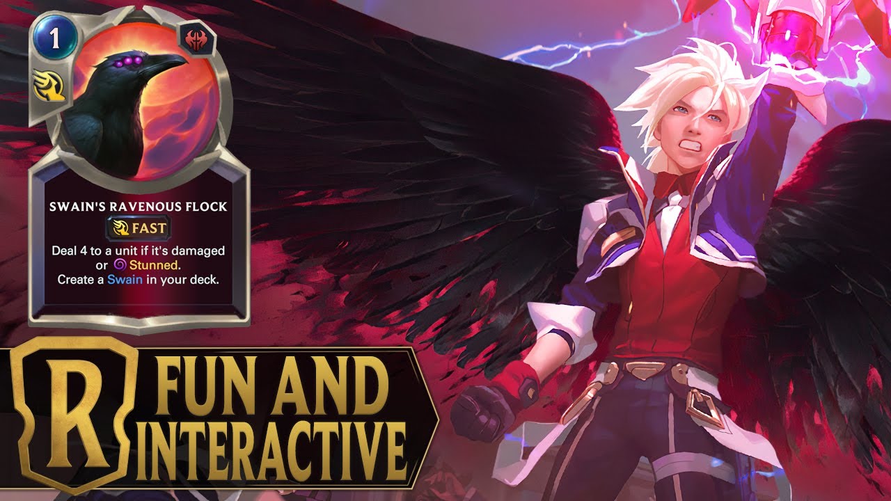 LOR is a Fun and Interactive Game - Ezreal & Swain Deck - Legends of Runeterra A Curious Journey