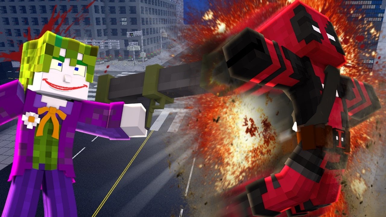 Minecraft Deadpool: 