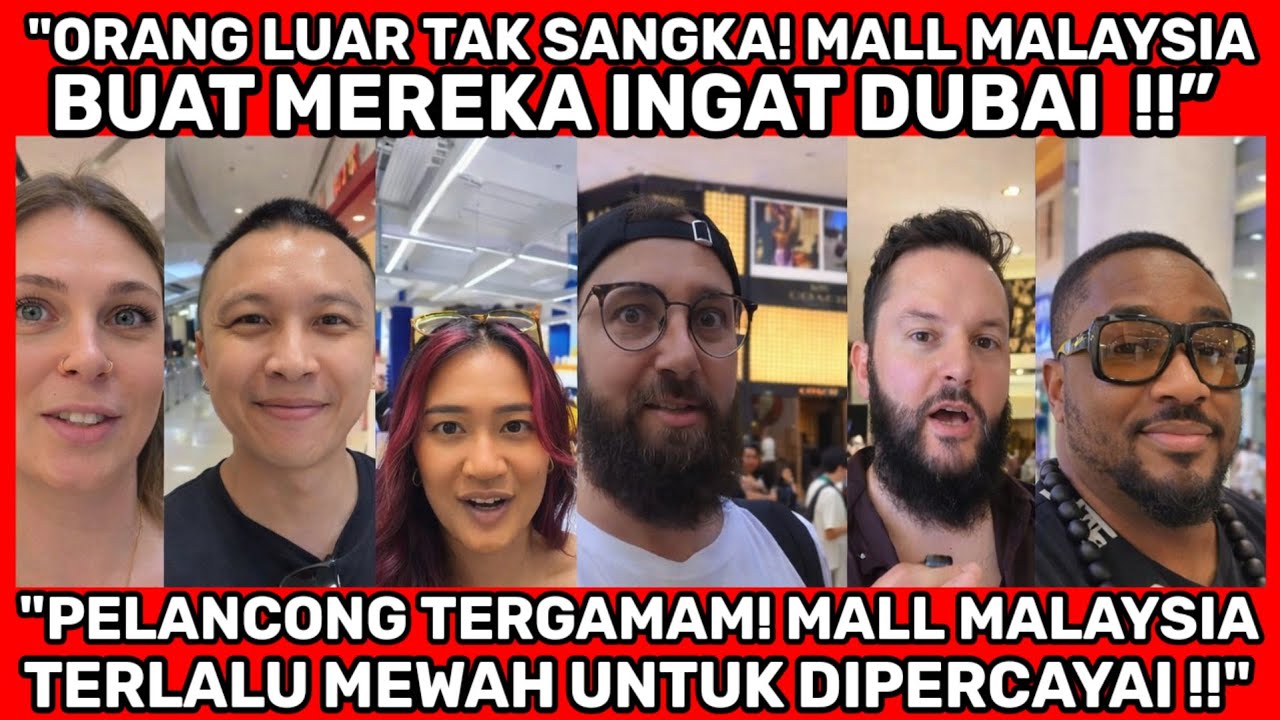 “MAT SALEH MASUK MALL MALAYSIA TERUS TERDIAM… INGATKAN DUBAI!”