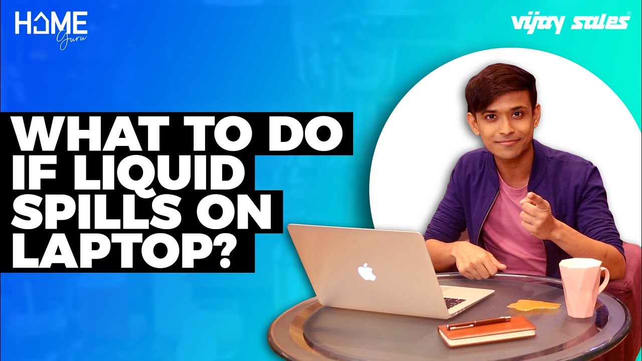 How To Repair A Laptop After Liquid Spill | Laptop Water Damage Repair | Home Guru | Vijay Sales