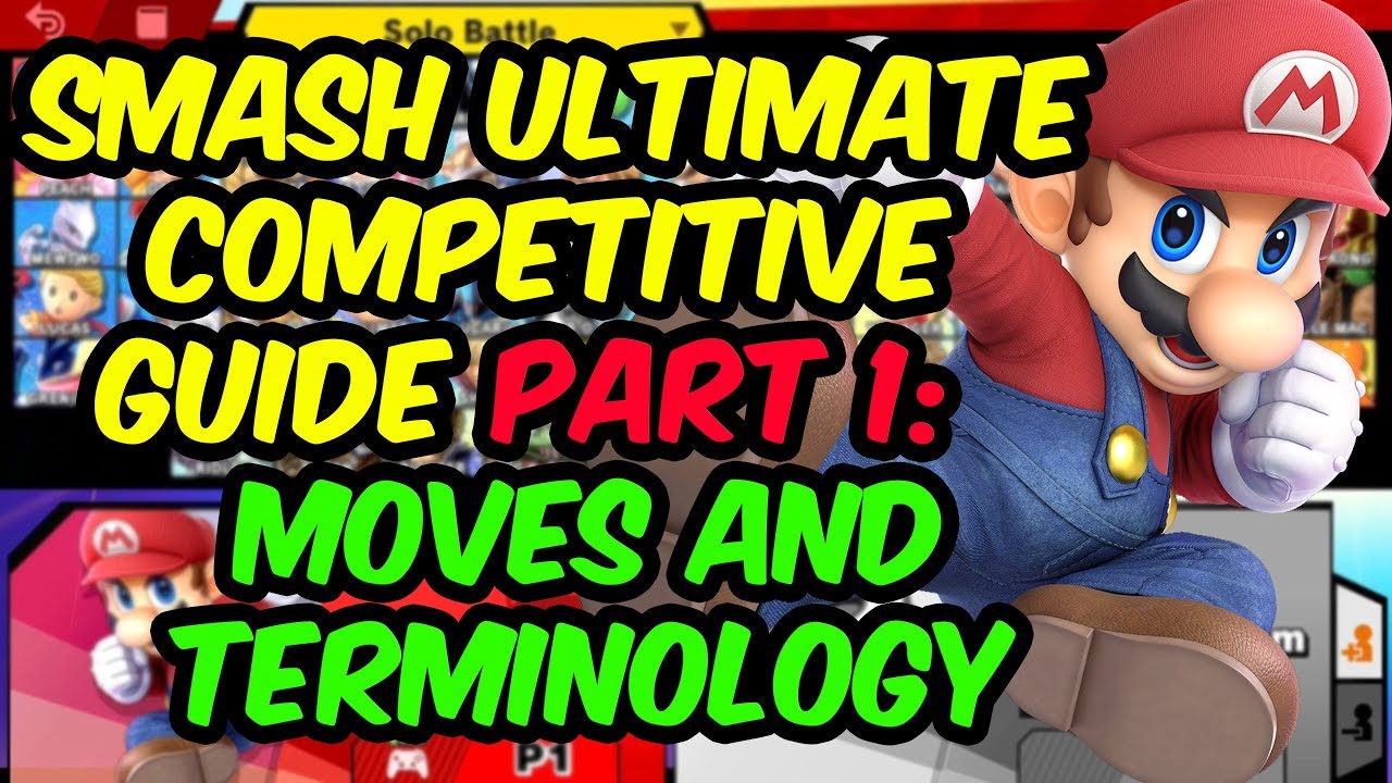 Super Smash Bros. Полное руководство по соревновательной игре. Часть 1: приёмы и терминология