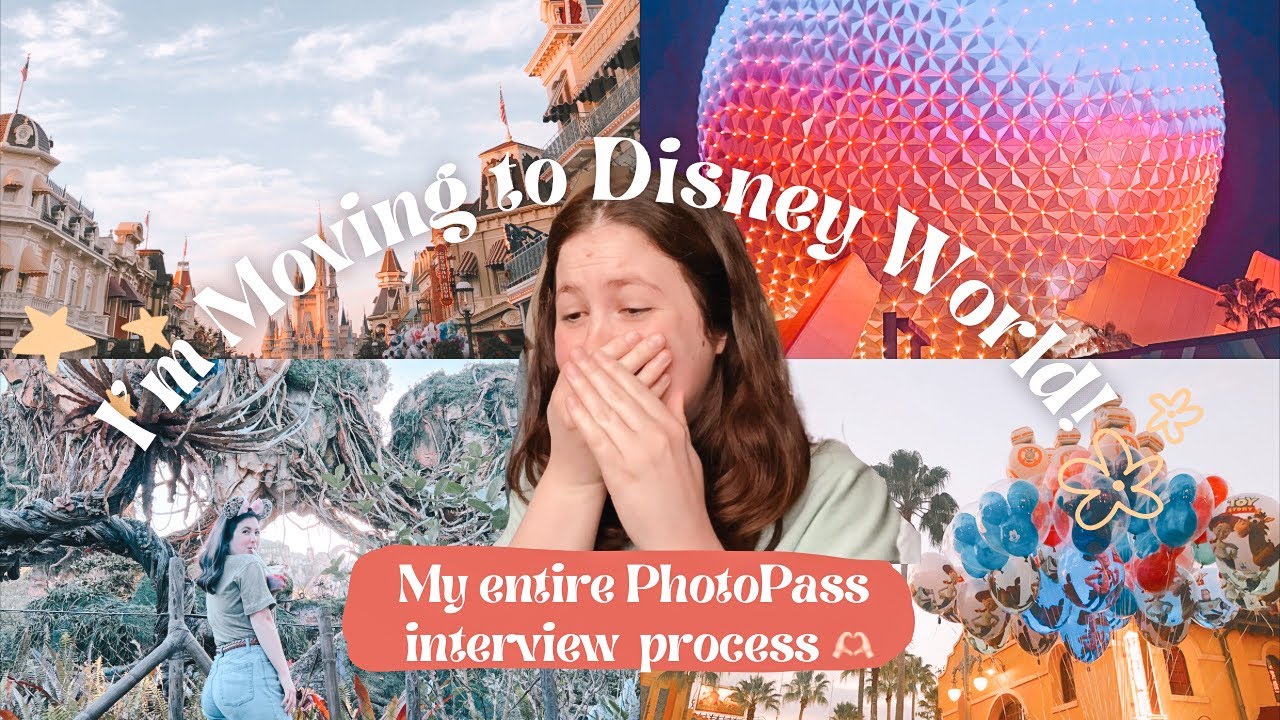 I’m Moving Back To Disney! | My entire hiring process for PhotoPass at Disney World!