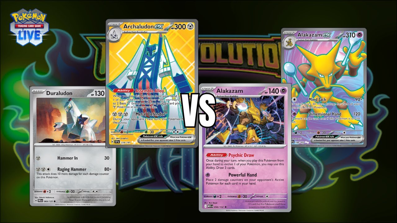 Mega Mawile ex VS. Alakazam - Dec 2025 Ranked Battle (PTCGL: Mega Evolution - Phantasmal Flames)