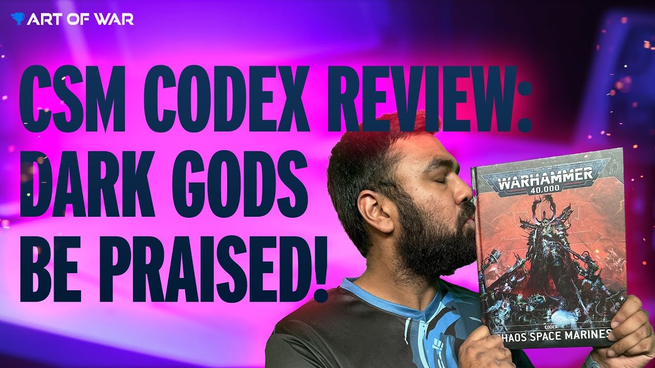 GW Did it Again! NEW Chaos Space Marine Codex Review!