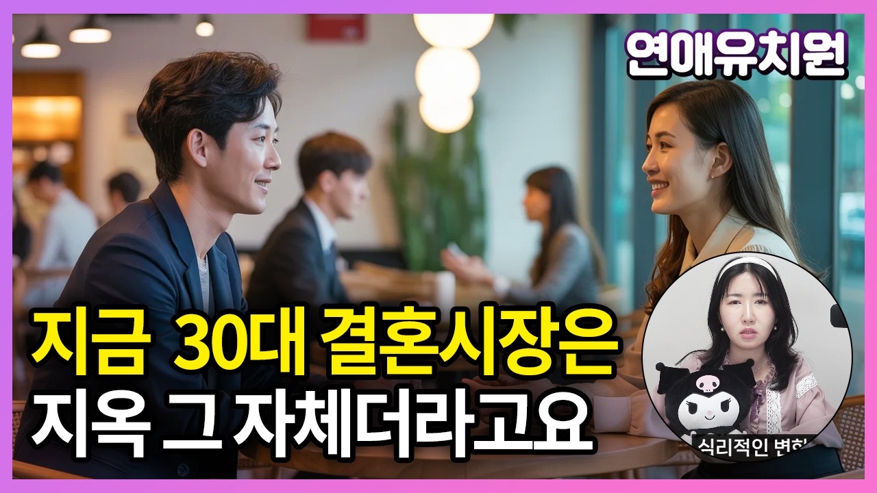 30대 남성 결혼시장 도저히 노처녀는 못 만나겠어요