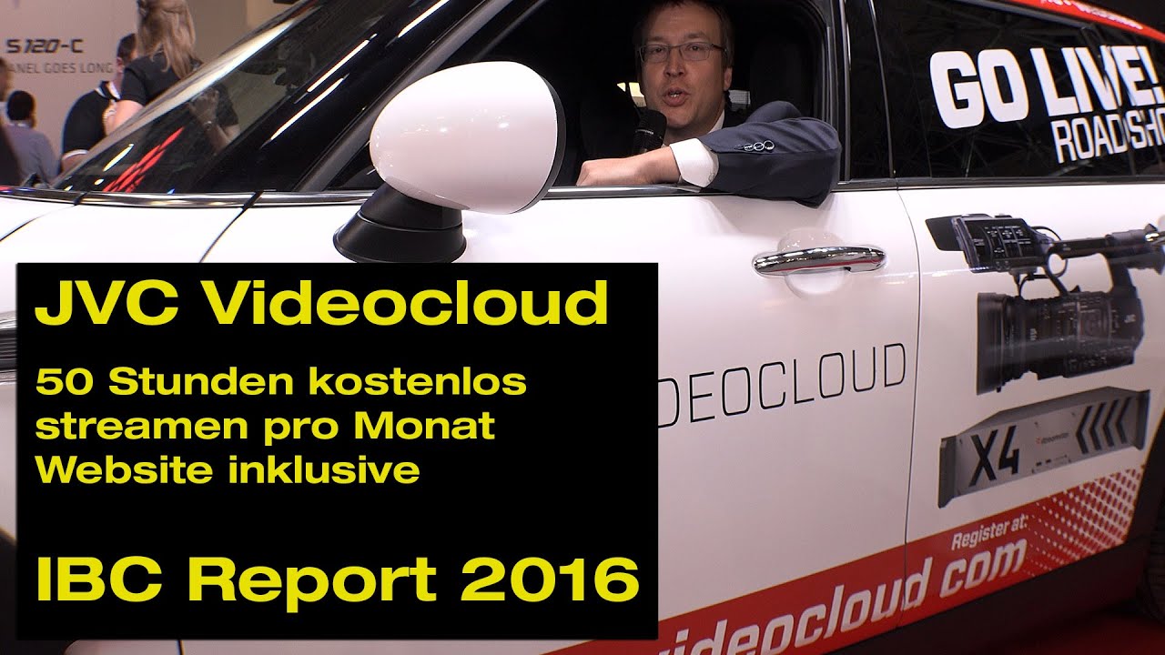 JVC Videocloud - Streaming und Video on Demand Portal (ibc Report 2016 in 4K)