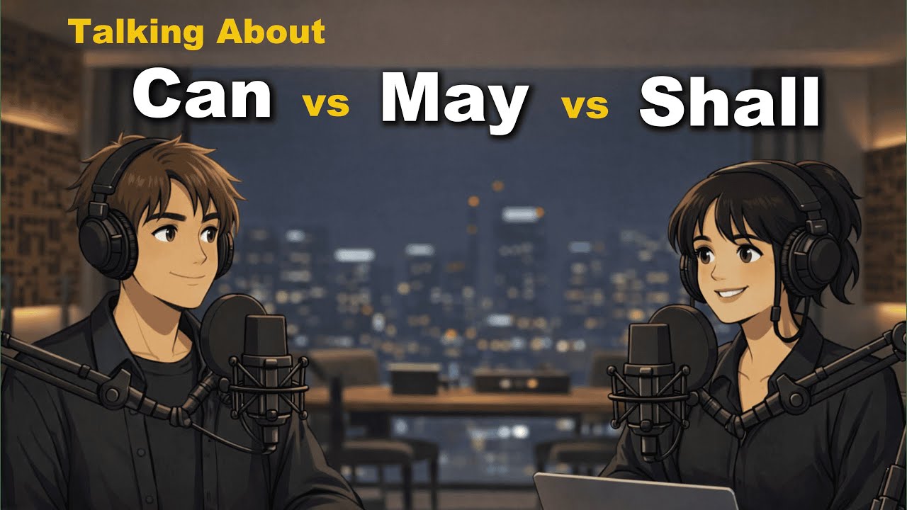 Can vs May vs Shall in English | Easy English Conversation Practice