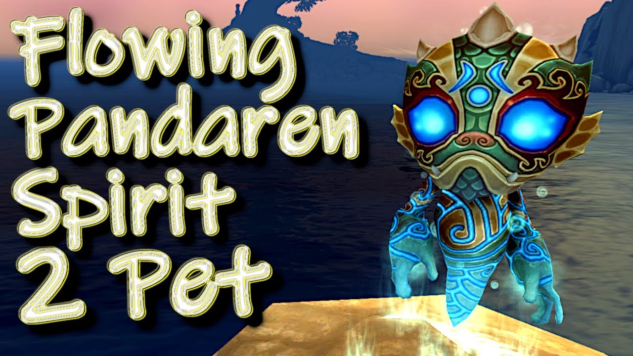 Flowing Pandaren Spirit 2 Pet Leveling Strategy