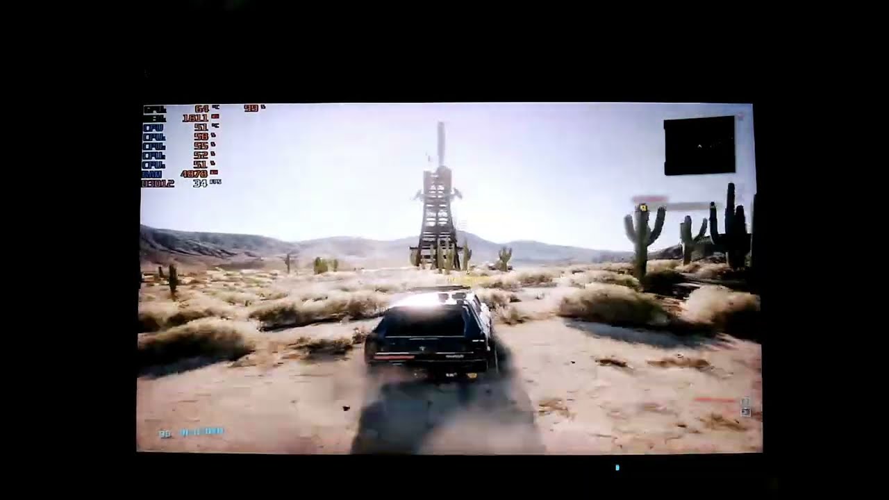 testare gaming pc modat din targul de vechituri cyberpunk,gta5,terminator etc