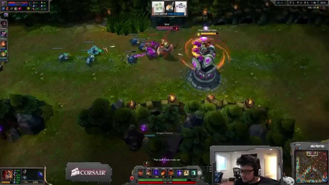 Dyrus Shyvanna vs Nasus | Challenger ranked solo queue top