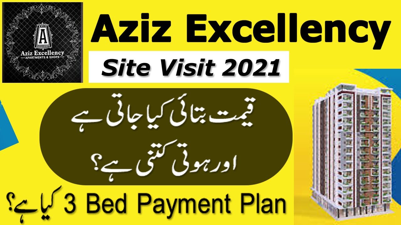 Aziz Excellency Apartments Surjani Town | Site Visit 2021, Payment Plan