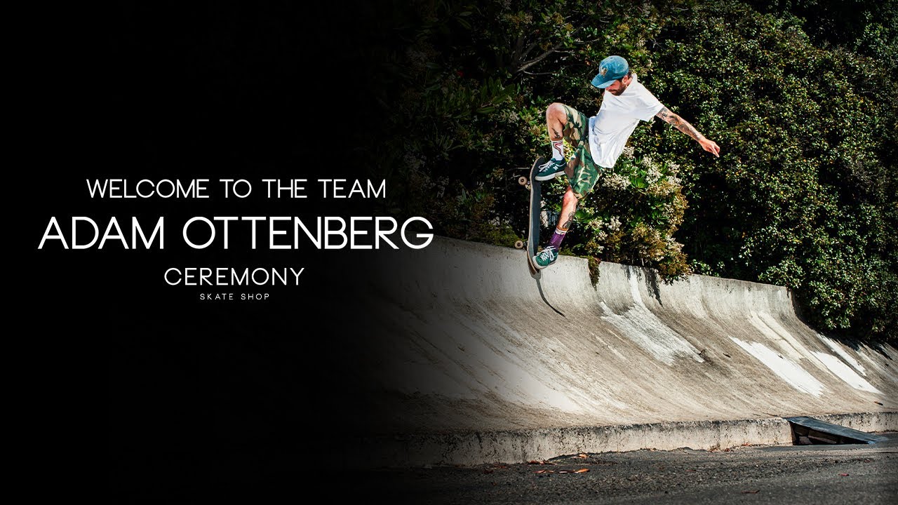 Welcome to the Ceremony Skate Shop Team ❤️&zwj;🔥 Adam Ottenberg