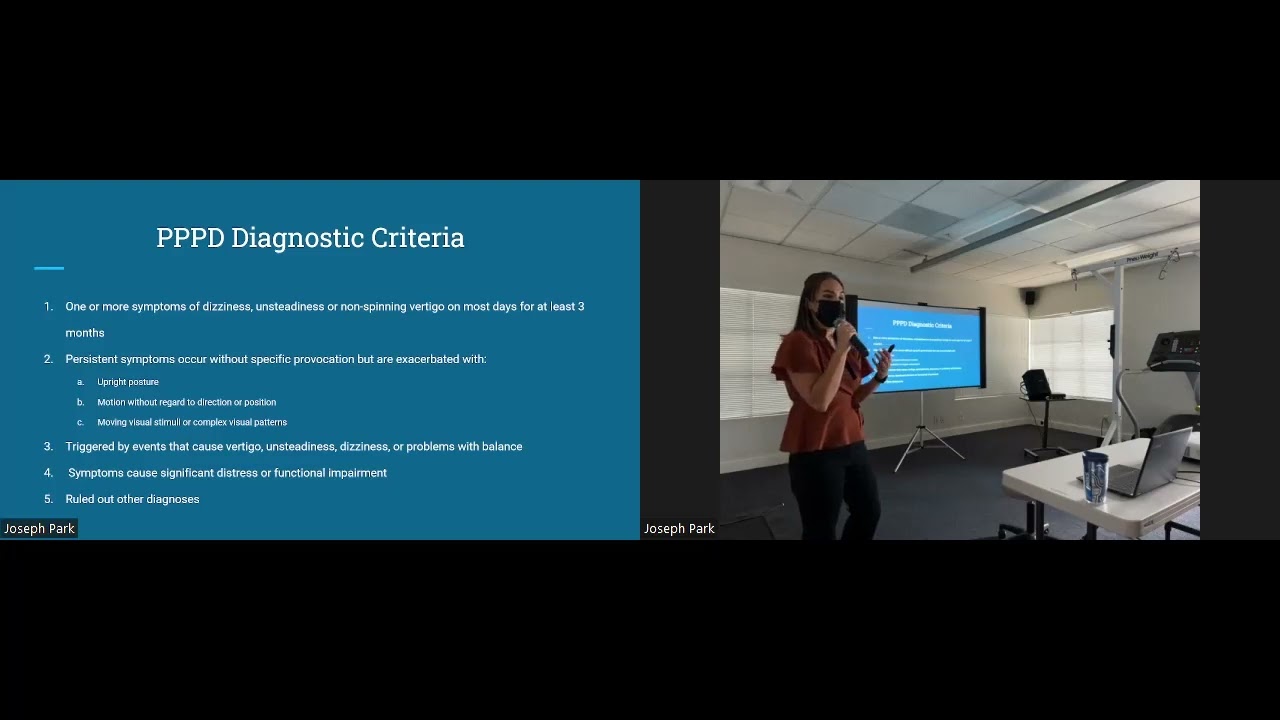 Ascend Workshop Series: Persistent Postural-Perceptual Dizziness (PPPD)