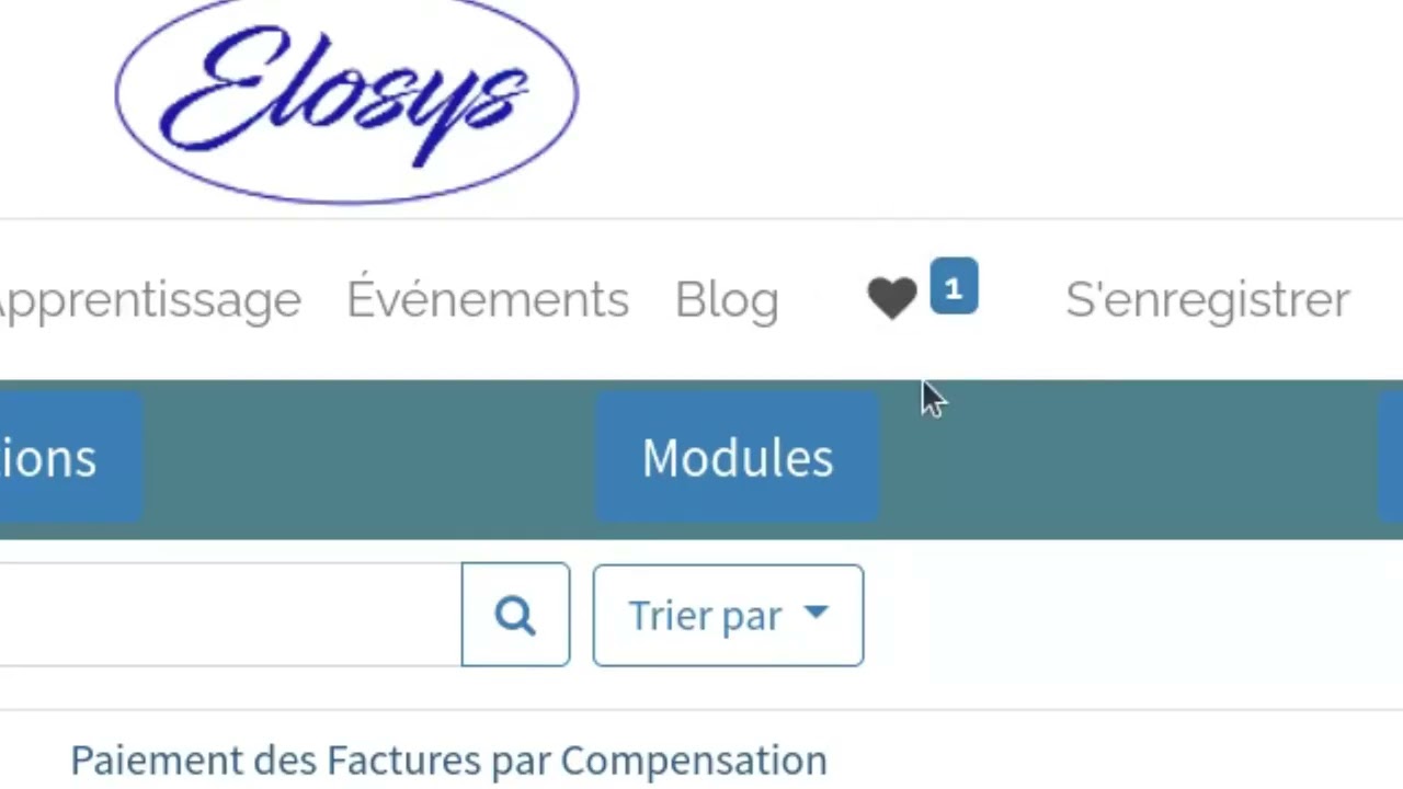 Nos modules odoo sur la boutique Elosys net