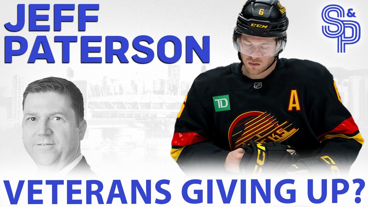 Jeff Paterson: Veterans giving up?  Sherwood trade news came straight from the horses mouth.