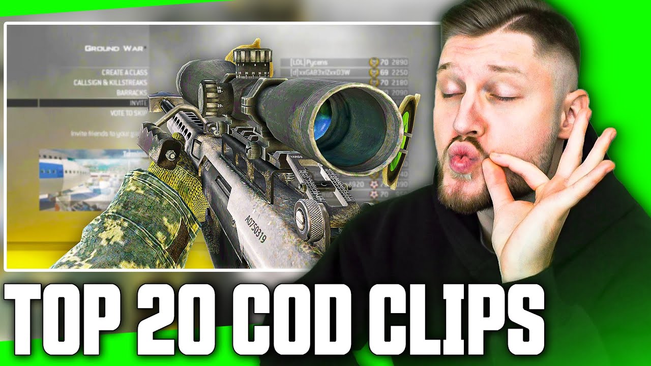 Die 20 BESTEN CALL OF DUTY CLIPS ALLER ZEITEN (Part 2)