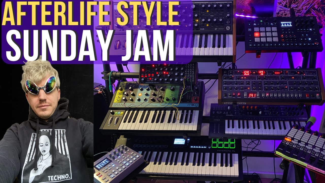 DAWLESS Melodic Techno // live Electronics on analog synths
