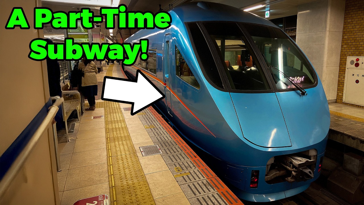 This Is Japan's ONLY Limited Express Subway!