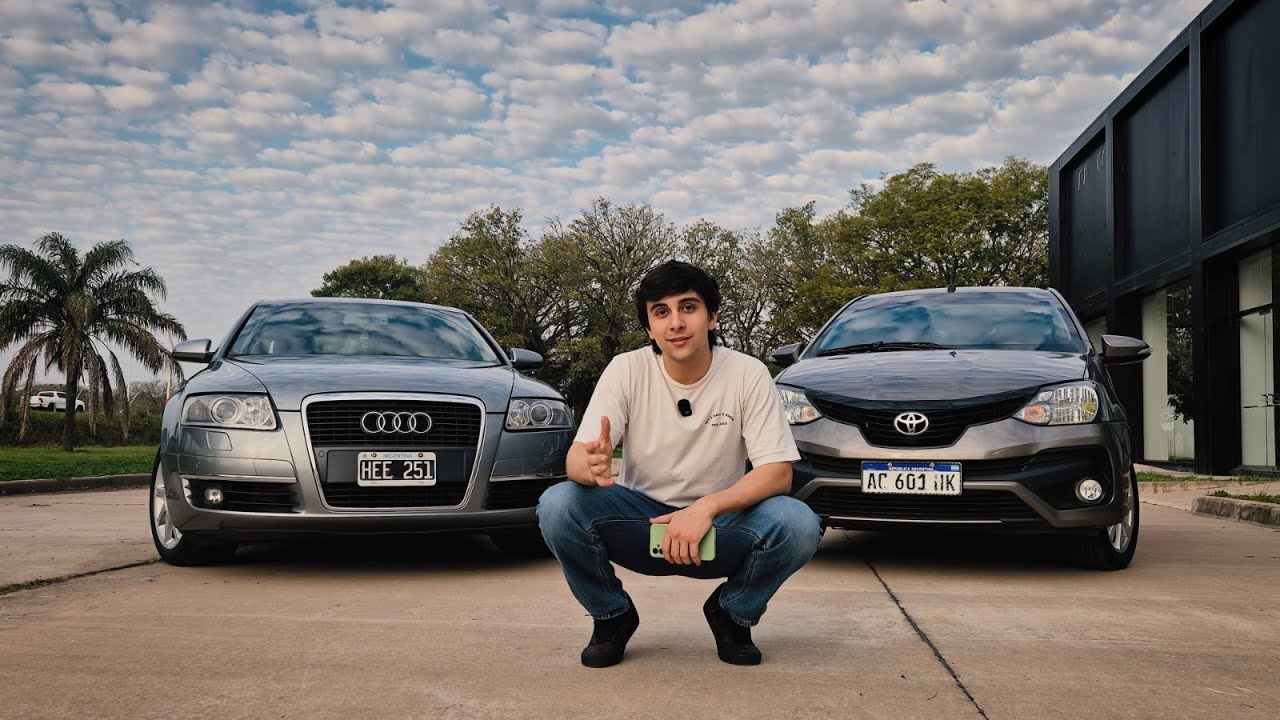 &iquest;Auto nuevo barato o premium usado? Toyota Etios vs Audi A6