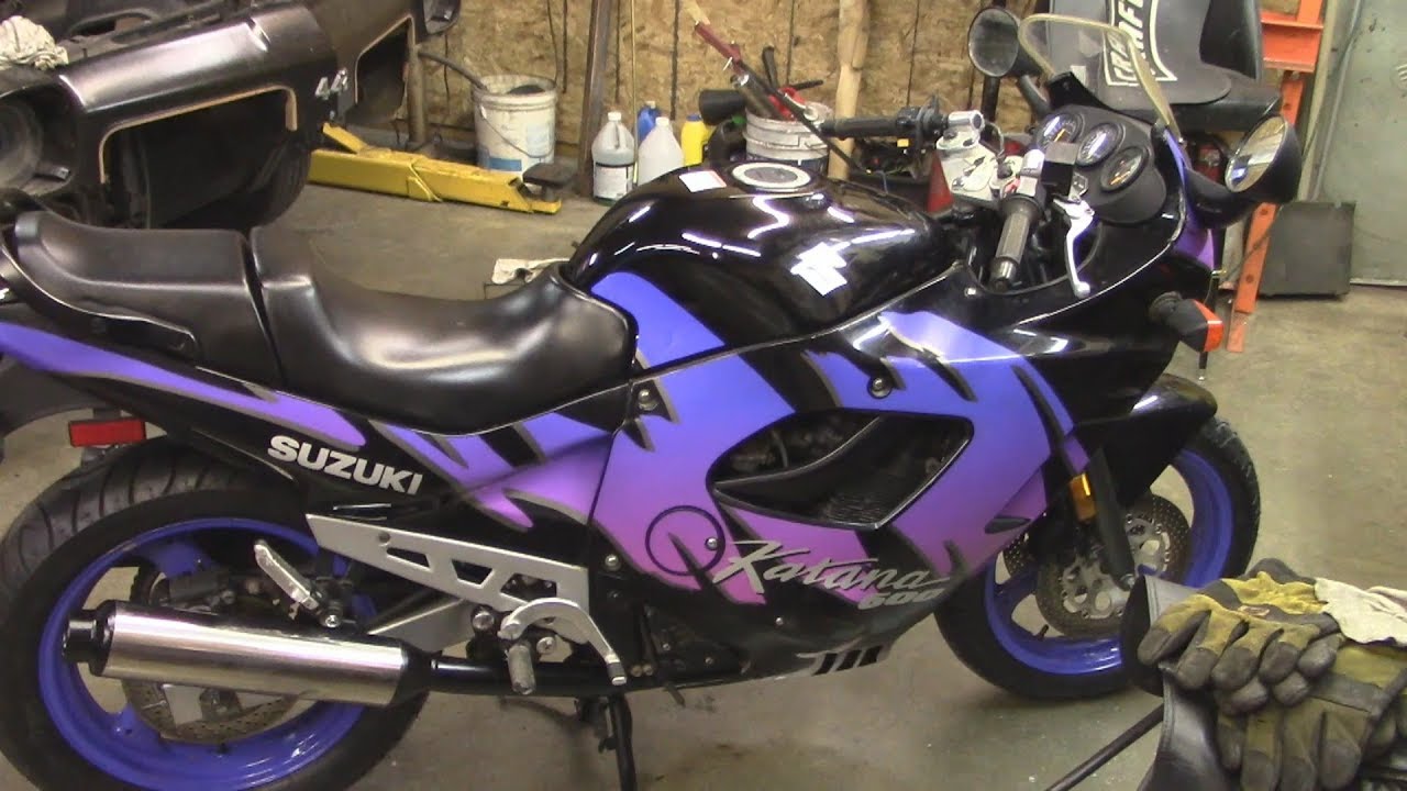 Barn Find Suzuki Katana Resurrection part 2 of 2