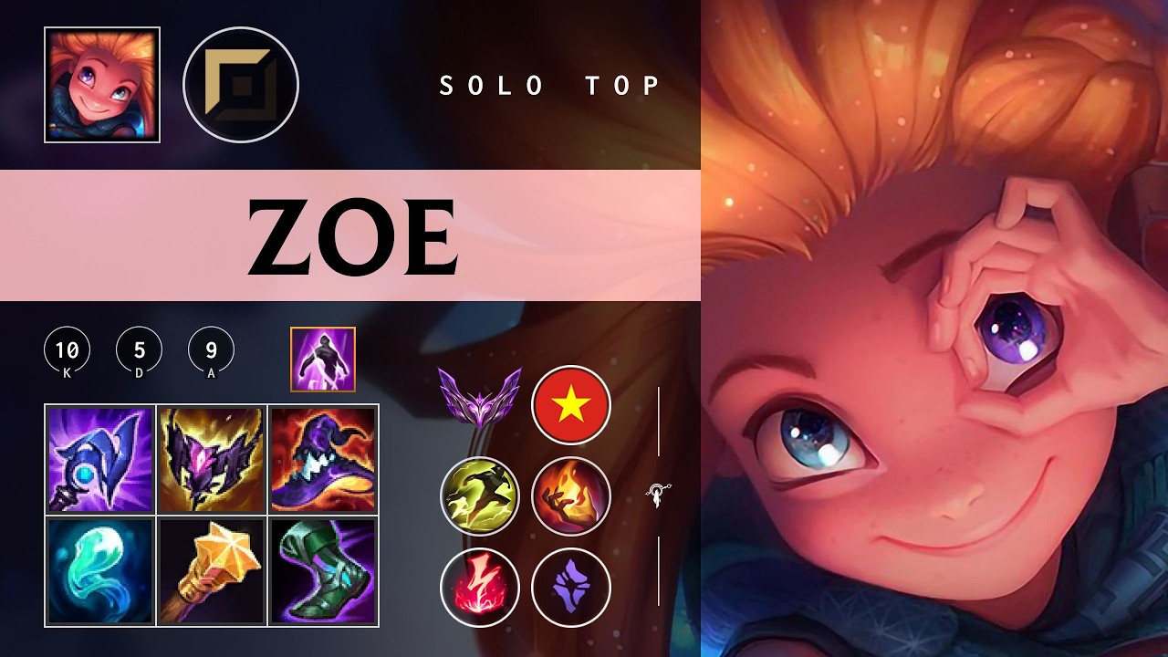 Zoe Top vs Aatrox - VN Master Patch 26.05