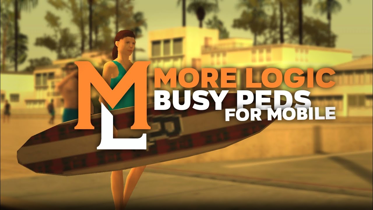 GTA San Andreas — Busy peds Mod for Android/MOBILE