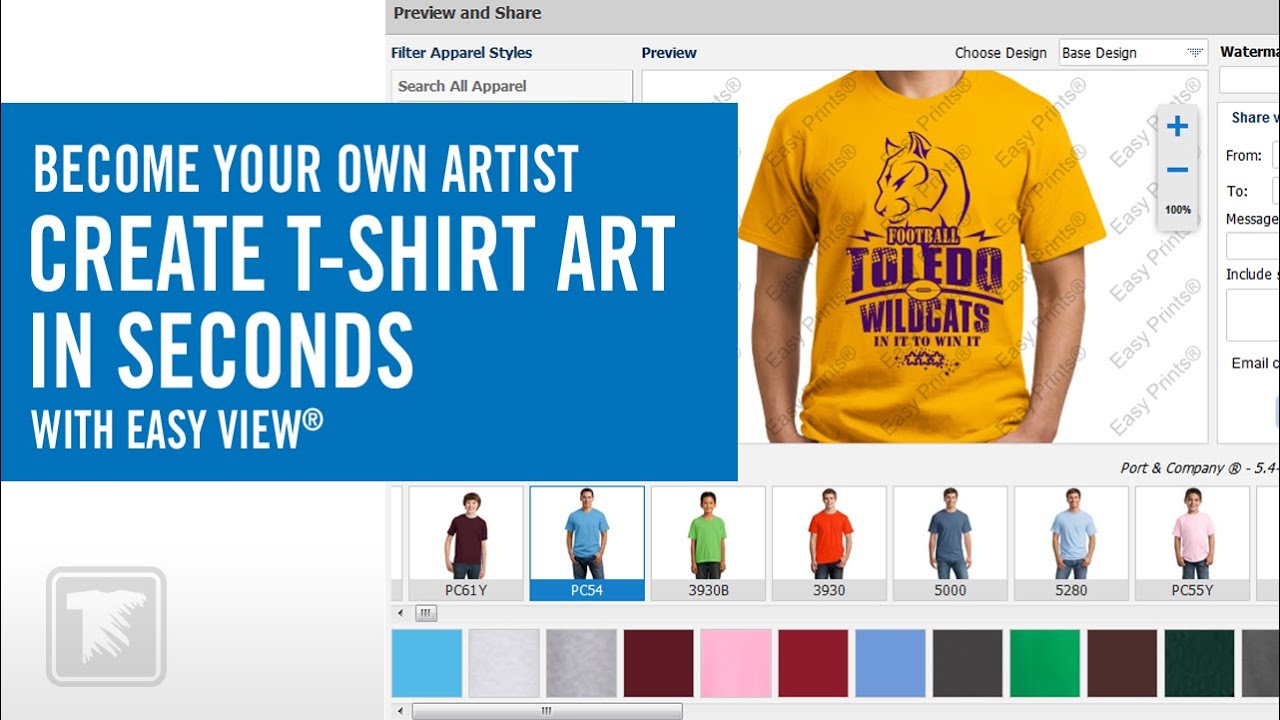 Become Your Own Artist - Create T-Shirt Art in Seconds
