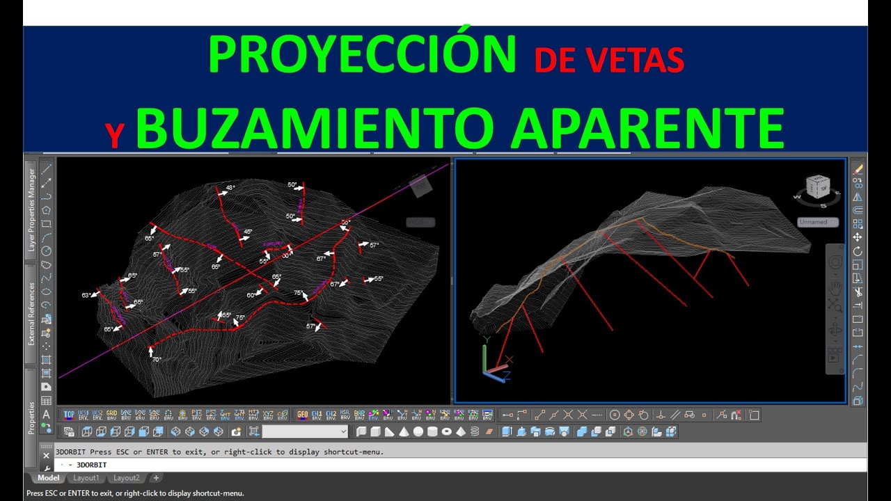 GEOLOGÍA: BUZAMIENTO APARENTE II.