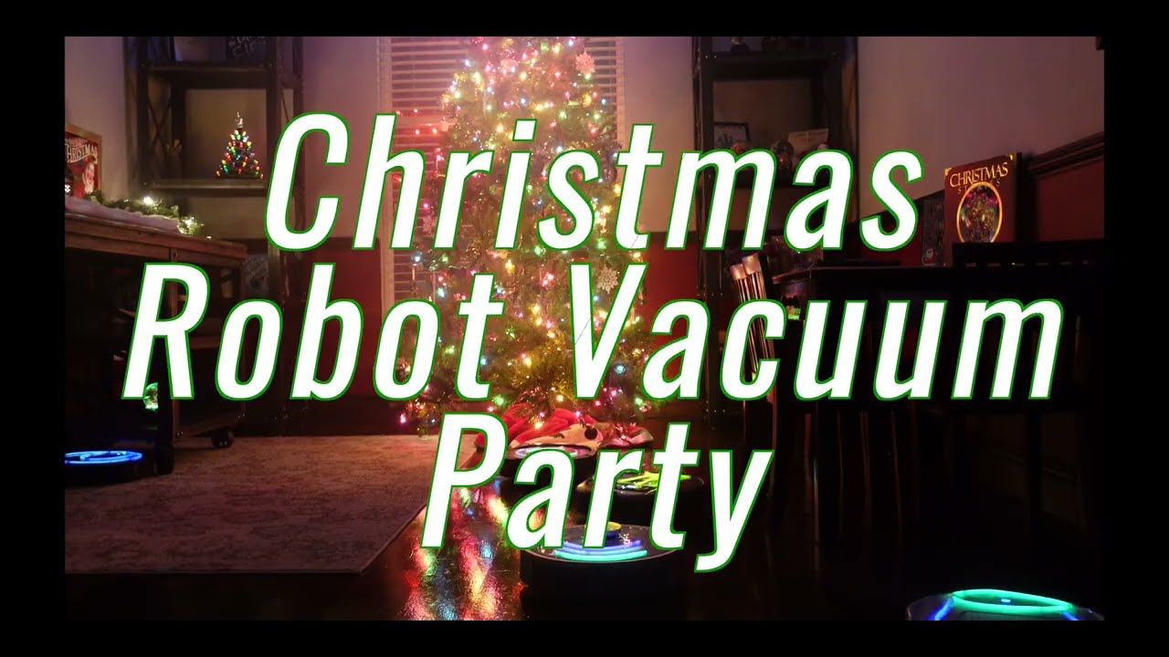 Epic Robot Vacuum Christmas Dance Party! 🎄✨ Roomba, Roborock, Eufy, Shark & Lefant Celebrate the Ho