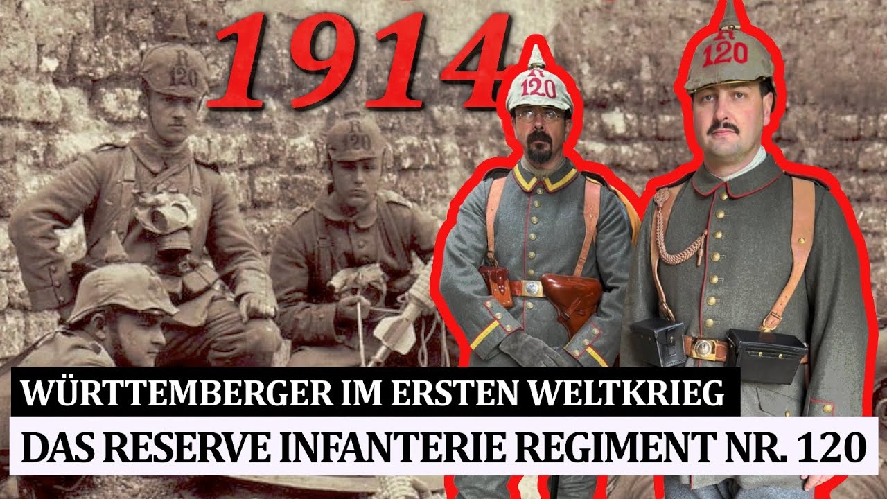 (1914) Die Uniform der Württemberger im ersten Weltkrieg.