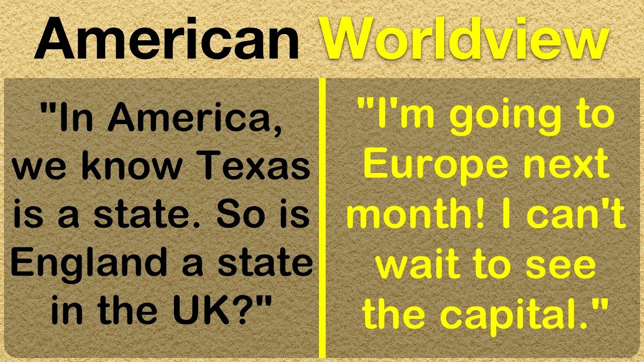 When Americans Discover Continents Aren't States