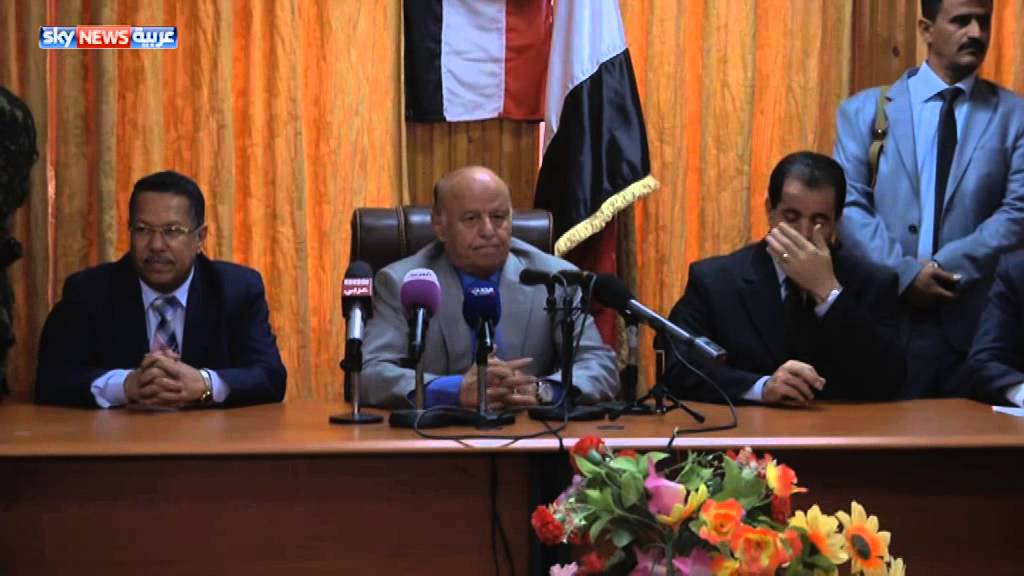 رئيس اليمن يزور عمران بعد استعادتها