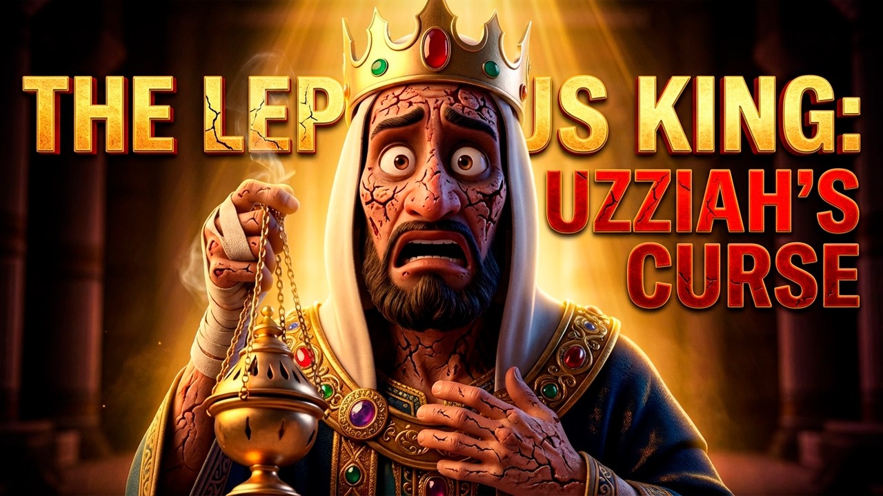 Uzziah, the Leprous King of Judah | Animated Bible Story of King Uzziah