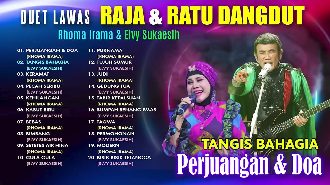 DUET LAWAS RAJA & RATU DANGDUT RHOMA IRAMA & ELVY SUKAESIH