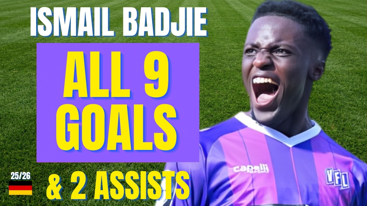 Ismail Badjie - ALL 9 GOALS & ASSISTS FOR OSNABR&Uuml;CK IN 2025/26 | Skills & Highlights