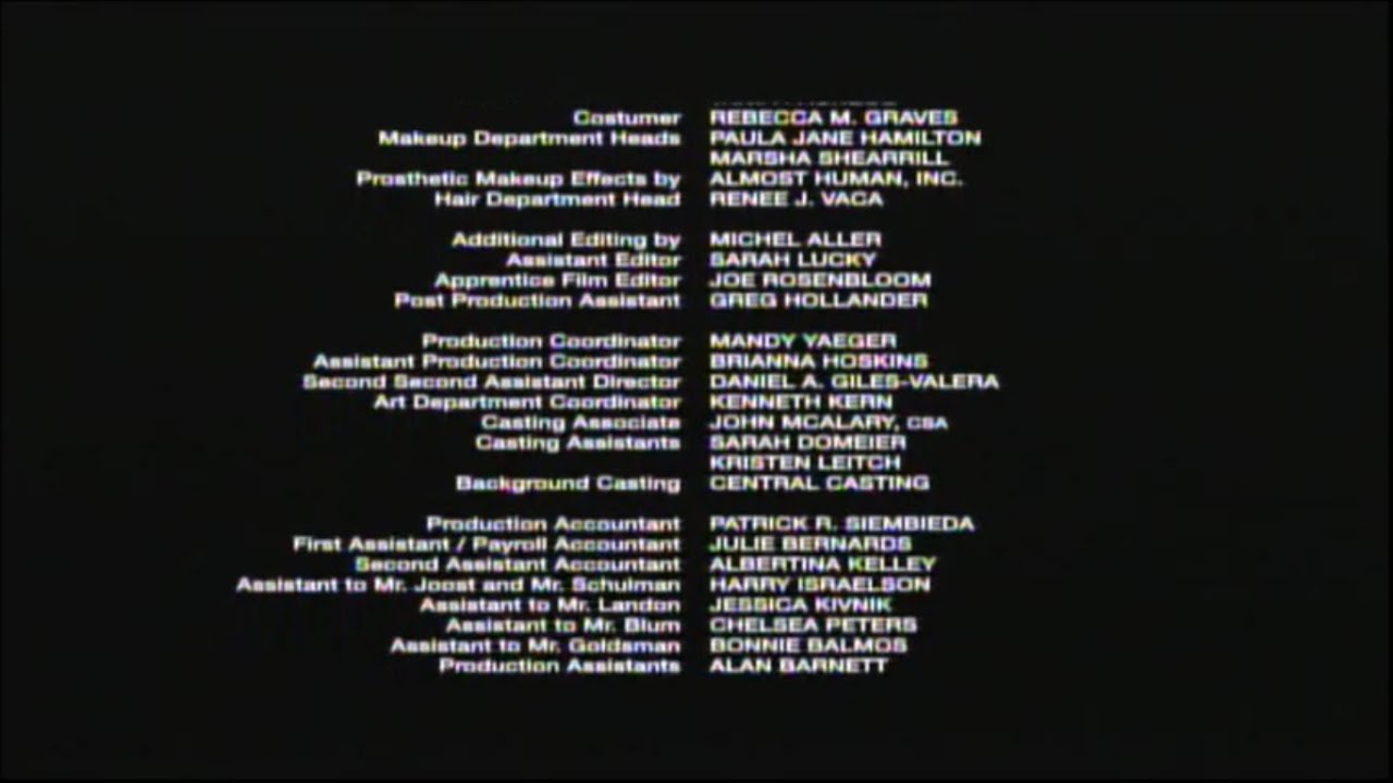 Paranormal Activity 4 (2012) End Credits (HBO Zone 2024)