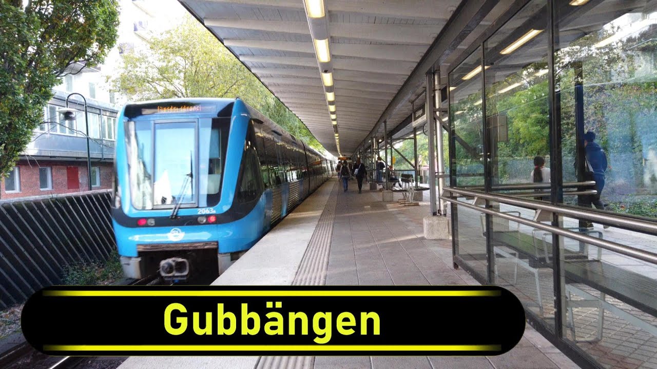 Metro | Tunnelbana Station Gubbängen - Stockholm 🇸🇪 - Walkthrough 🚶