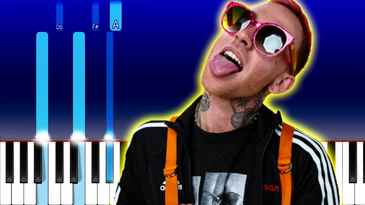 blackbear - hot girl bummer (Piano Tutorial)