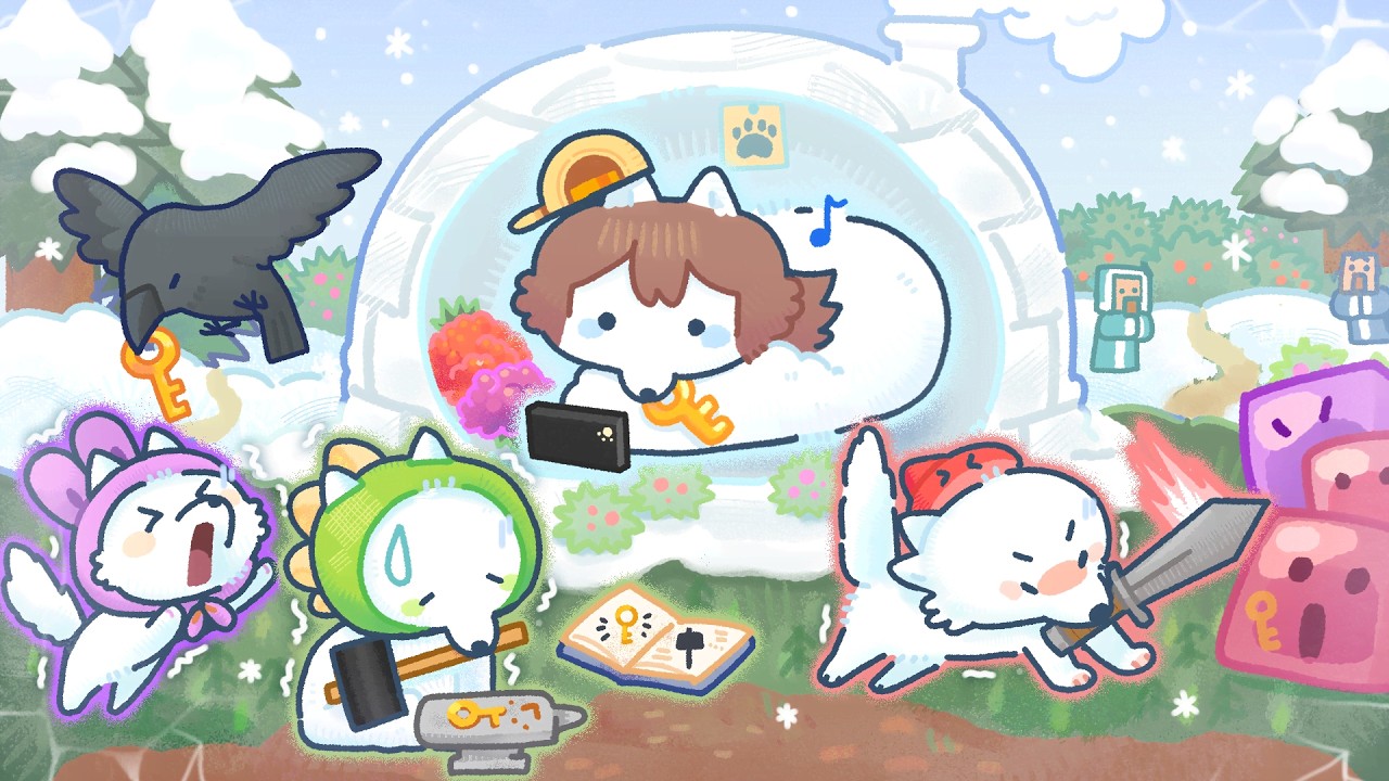 북극여우 사 남매의 처절한 집 구하기❄️