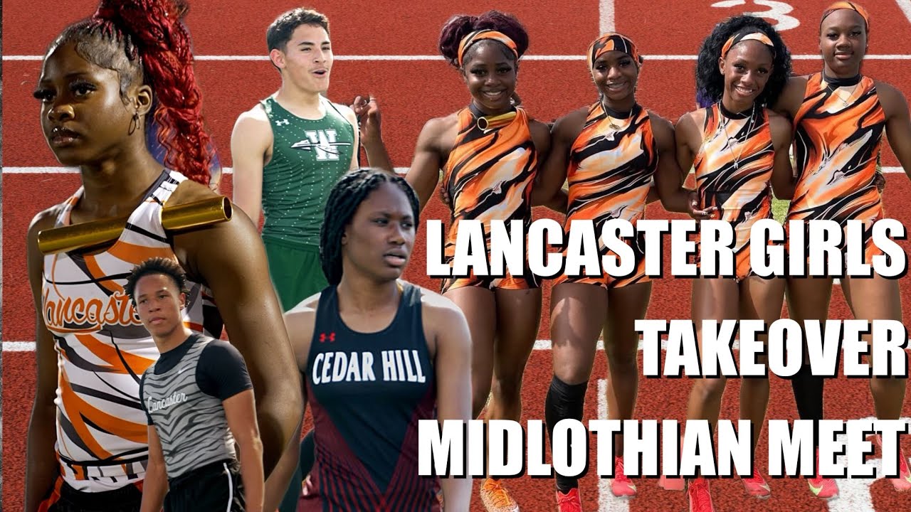 Texas speed is different: Lancaster girls 4X100 relay breaks national record at Midlothian Meet