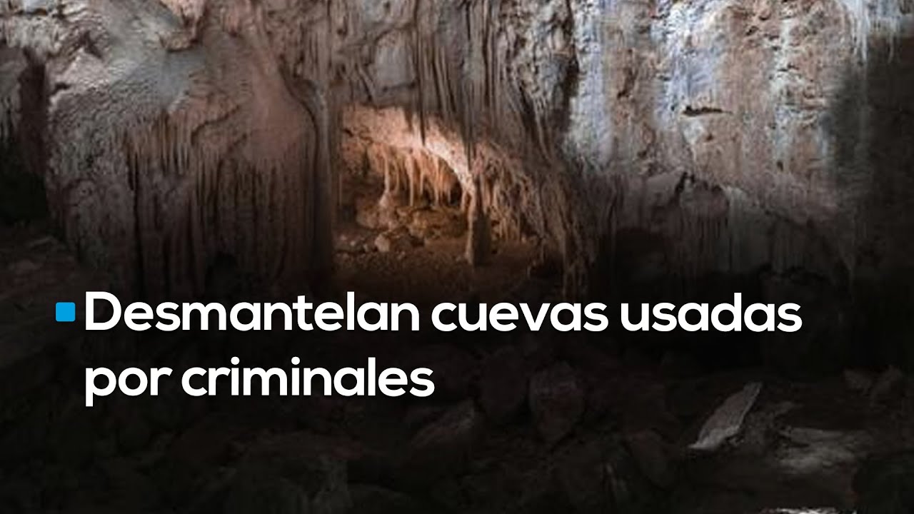 Desmantelan cuevas de malvivientes con armas, cámaras y hasta con agua potable en Saltillo