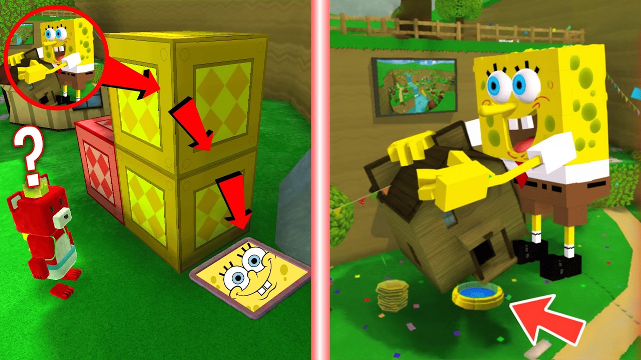 Spongebob Secret Place - Super Bear Adventure