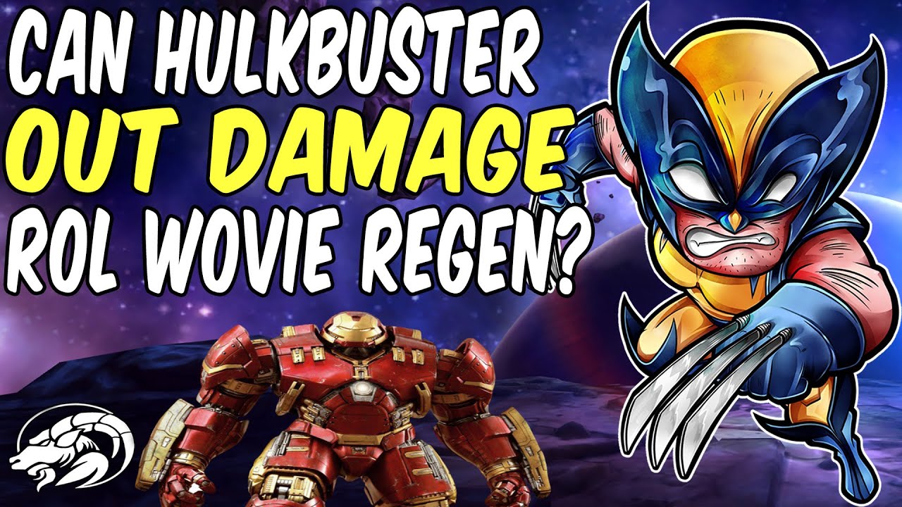 Can Hulkbuster Out Damage ROL Wolverine Regeneration? | Marvel Contest of Champions